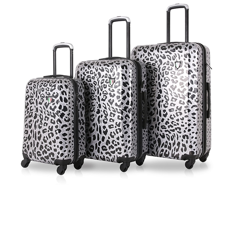 TUCCI 3-Piece Hardside Spinner Carry-On Luggage Set, TSA Checkpoint Friendly (T0158-03PC-WNTR) image 1