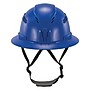 Ergodyne Skullerz 8964 PC-ABS Type II, Class C, 6-point Ratchet Suspension Full Brim Safety Helmet, Blue (60563)~#|#~6E3ED0CA-0D92-48C7-BE50E506AD5608EA_sc7