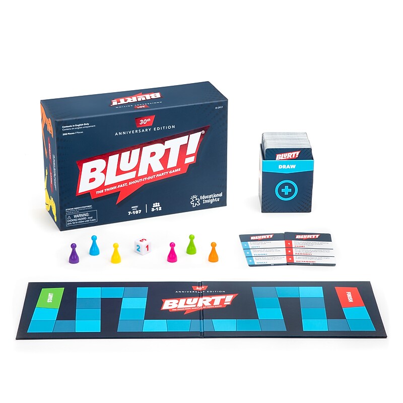 Educational Insights Blurt! The Webster's Game of Word Racing! (2917) image 1
