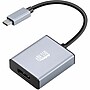 Adesso CyberHub 5030 USB-C to Display Port Digital Audio/Video Adapter, Male to Female, Black/Silver (AUH-5030)~#|#~6E41CC80-2445-4033-A1EC5BBDB1F0E168_sc7
