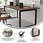 Flash Furniture Redmond 72"W x 36"D Conference Table, Laminate, Walnut (MTM7236WLTUBF)~#|#~6E43838F-3F15-41DC-8FD9E3B0ABB561B4_sc7