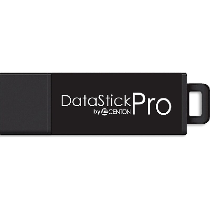Centon DataStick Pro 256GB USB 3.2 Type-A Flash Drive, Black (C1-U3P6-256G) image 1
