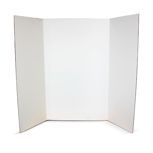 Tri-Fold Black/Black Foam Board, 36x48, 12/case