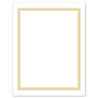 Avery Gold Multi-Lined Border Matte Blank Card, White, 10/Pack (S00-DPD)~#|#~6E4CF40F-8E19-47AA-B0F2A248D547479C_sc7