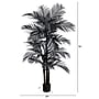 Nearly Natural Artificial Halloween Black Golden Cane Tree, 6' (T5141)~#|#~6E4D42EF-EEA9-42CC-AAF24A2C859A8758_sc7