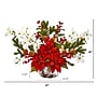 Nearly Natural Artificial Poinsettia, Dogwood, Berry and Pine Arrangement (1983)~#|#~6E520616-2FAA-4A28-B25674931D6CB448_sc7