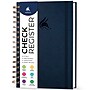 Clever Fox Check Register Book, 8.3" x 6.1", Dark Blue, 135 Sheets/Book (B0BH8VRWQ1)~#|#~6E53F5A2-79BD-4212-A62DB9D0A48A8D0B_sc7