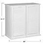 Household Essentials Tilt‑Out Cabinet Laundry Sorter with Shutter Front, White (HH18411-1)~#|#~6E5AF5AF-086A-49A9-A0C51B7BAAC80BEA_sc7