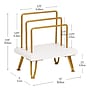 Mind Reader Metal Desk Organizer, White (LETG-WHT)~#|#~6E60E419-25F6-4B29-BA1F790F754E1C08_sc7