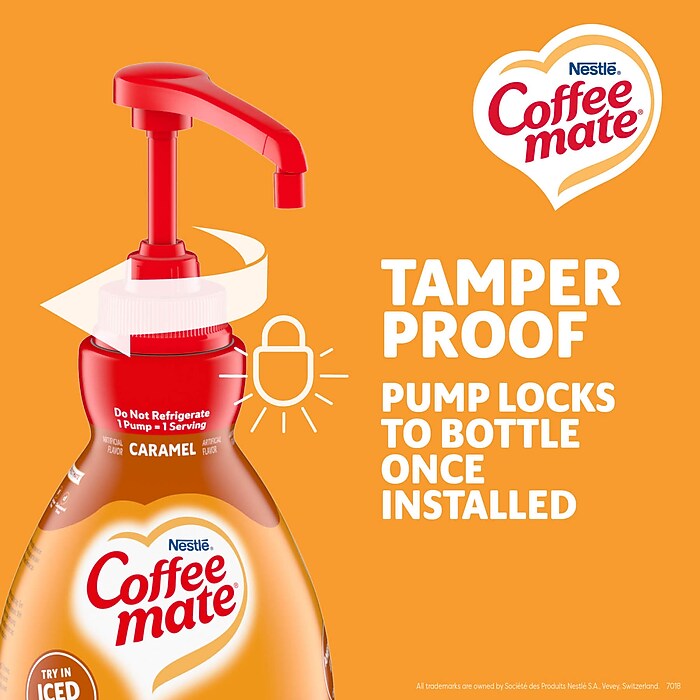 Coffee mate Caramel Liquid Creamer, 50.7 oz. (12536266) | Staples