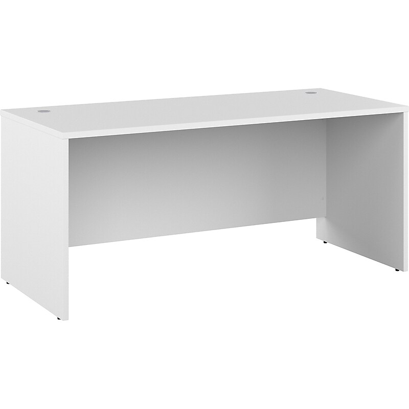 Bush Business Furniture Studio C 66"W Office Desk, White (SCD166WH) image 1