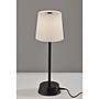 Adesso Bobby LED Cordless Indoor/Outdoor Table Lamp, 14"H, Black (3076-01)~#|#~6E70A25F-0BF0-4C62-B43311A79069A2B0_sc7
