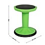 Flash Furniture Lucas Plastic Kids Wobble Stool, Green (BFT9001F16GRN)~#|#~6E75D899-9C33-4485-95AD7B592F1B7264_sc7