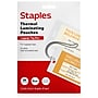 Staples Thermal Laminating Pouches, Luggage Tag, 5 Mil, 25/Pack (5200302/5200304)~#|#~6E76DA68-7072-4B7B-83A4E58303F88CA2_sc7