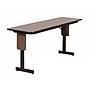 Correll 96-inch Metal, Particle Board & Laminate Panel Leg Seminar & Training Table, Walnut~#|#~6E778BE7-F742-4094-A4F34A3F15664224_sc7