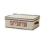 Household Essentials 6.5" Mug and Tumbler Windowed Panel Storage Chest with 12 Compartments, Cream (HH531)~#|#~6E7BD91E-40E2-4EA2-A2BAFC52C25F8FDC_sc7