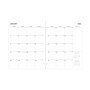 2026 Blue Sky 8.5" x 11" Calendar Year Monthly Planner, Plastic Cover, Gray (153956)~#|#~6E86BC71-C94B-4FFF-B49584718DC8E39D_sc7