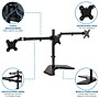 Mount-It! Adjustable Triple Monitor Stand, Up to 27", Black (MI-2789XL)~#|#~6E8F1DAF-75DC-4349-A3A1B96F0DE7974B_sc7