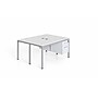Boss Office Products Simple System 66"W Desk with Pedestal, White, 2/Set (SGSD014-102-WT)~#|#~6E90CDA1-B487-425F-AF8666748A61627B_sc7