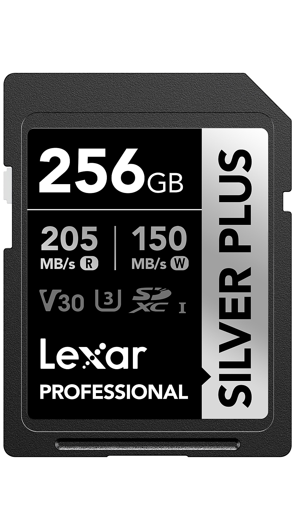 Lexar® Professional Silver Plus SDXC memory card, 256GB
