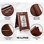 Alpine Industries Wet Floor Sign, 24" x 15", Rubber Wood/Stainless Steel (499-SSB)~#|#~6E9E24FE-6BF7-418E-83A90A48EE3FC734_sc7