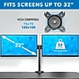 Mount-It! 47"W Electric Adjustable Standing Desk Converter with Dual Monitor Mount and USB Charging Port, Black (MI-8054)~#|#~6EA0F8B1-B157-4BC9-A550E4CB9FAC7322_sc7