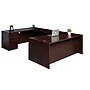 Boss Office Products 71" U-Shaped Desk with File Pedestal, Mahogany (GROUPA3-M)~#|#~6EA1566F-0782-44AC-9780F8BBCD27A0B6_sc7
