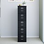 Staples Commercial 5-Drawer Vertical File Cabinet, Letter Size, Lockable, 63.98"H x 14.9"W x 26.5"D, Black (59589/25432)~#|#~6EA3CF05-A603-4F91-B083333E9DAB33FB_sc7