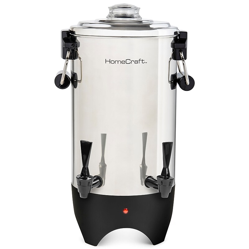 HomeCraft 45-Cup Commerical Coffee Urn, Stainless Steel (CUDS45SS) image 1