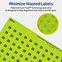 Avery Laser/Inkjet Multipurpose Circle Labels, 0.5" Dia., Bright Green, 12320/Box (94503)~#|#~6EAF5C7B-B71F-48B2-82DC5B307EFC4228_sc7