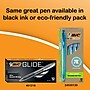BIC Glide Retractable Ballpoint Pen, Medium Point, 1.0mm, Blue Ink, Dozen (14408/VCG11BE)~#|#~6EB284D9-BA84-4ACD-B797F3921F601111_sc7