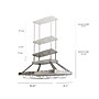 Elegant Designs 2 Light LED Overhead Wine Rack, Brushed Nickel (WR1000-BSN)~#|#~6EB6997A-E841-4086-98CC475AFD3D6D1F_sc7