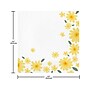 Creative Converting Sweet Daisy Party Napkin, White/Yellow, 48/Pack (DTC372465NAP)~#|#~6EBB3562-CAF0-4412-B6BC743E37558C5D_sc7
