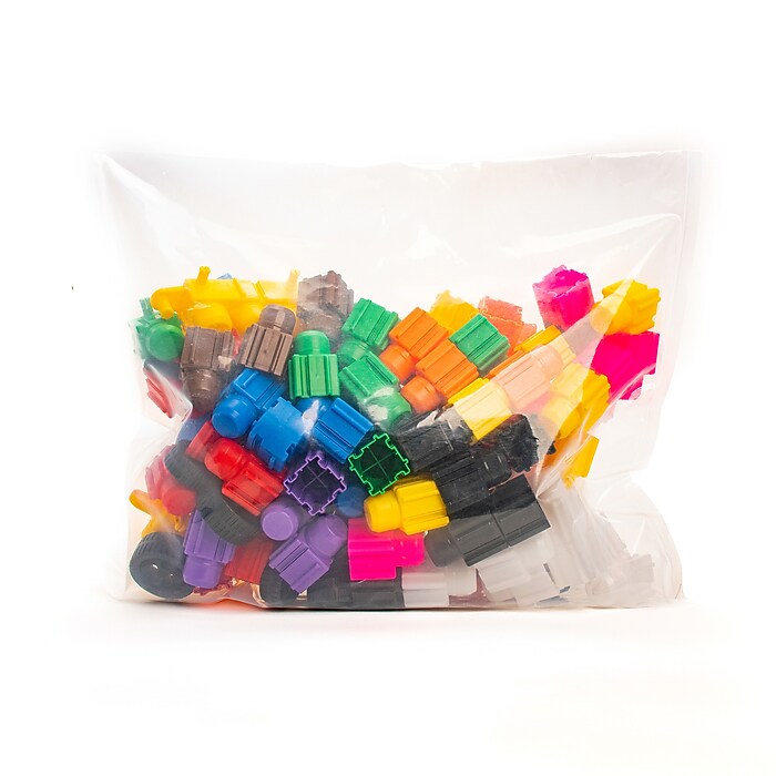 SUPER JUNIOR スタコレ大量セット。 Snapo Jr. Building Blocks Mega Builders Kit, 125 Pieces/Set