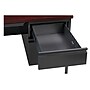 Hirsh 48"W Single-Pedestal Desk, Charcoal/Mahogany (20093)~#|#~6EBEA9A4-5F76-4F20-89F28023C5484D74_sc7