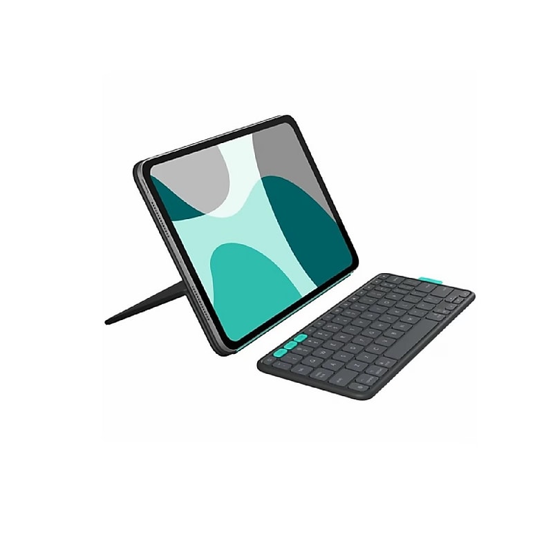Logitech Flip Folio Keyboard Case for iPad Pro 11" M4 5th Gen, Graphite (920-013369) image 1