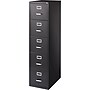 Staples 5-Drawer Vertical File Cabinet, Letter Size, Lockable, 61.38"H x 15"W x 26.5"D, Black (59589/25432)~#|#~6EC04D01-DA87-4BBC-B8996F959E45D206_sc7