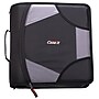 Case It King Sized Zip Tab 4" 3-Ring Zipper Binders, D-Ring, Black (D-186 BLK)~#|#~6EC0A5D1-347E-4D65-B4B35025CBBDB25C_sc7