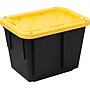 Greenmade Pro Grade 12 Gallon Storage Bin, Black/Yellow (838719)~#|#~6ED67E4A-FE9F-4CC1-AB9B99E6B4F8D740_sc7