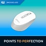 Adesso iMouse A30 Wireless Ambidextrous Optical Mouse, White (iMouse A30W)~#|#~6ED7DDF2-5662-49BC-88EAEA40E2BEECEE_sc7
