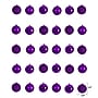 Nearly Natural Holiday Christmas Purple Shatterproof Ornament Set, 2.5", 30/Set (D1055-PP)~#|#~6EDB537B-DC86-45D5-A4049E684E31A59E_sc7