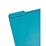 Smead File Folder, 3 Tab, Letter Size, Teal, 100/Box (13134)~#|#~6EDB9700-B3F4-4174-82042D036C70205C_sc7