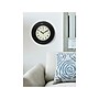 Infinity Instruments Retro Escape Wall Clock, Plastic/Glass, 9.75"Dia. (20305BK-4543)~#|#~6EDE2566-E23E-42A2-AA1A2442572B6C40_sc7