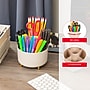 Staples 5-Compartment Rotating Plastic Desk Organizer, Warm White (ST63868)~#|#~6EE11382-349C-4E1A-9CC49DA9B2610857_sc7
