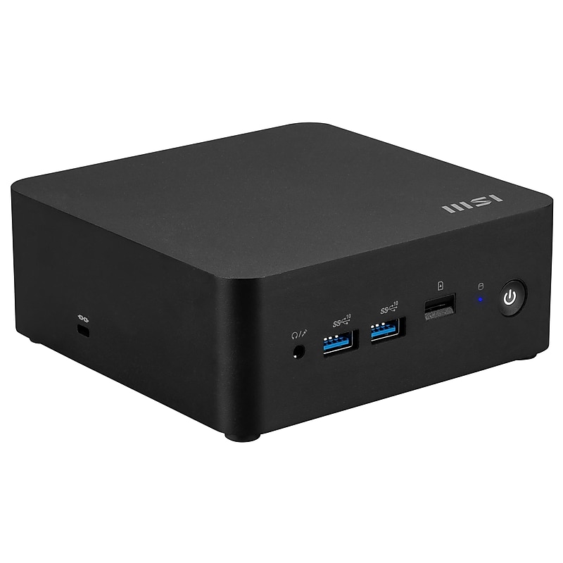 MSI Cubi NUC TAA Compliant Desktop, Intel Core i7-1365U, 32GB RAM, 1TB SSD, Windows 11 Pro, 3-Year Warranty image 1