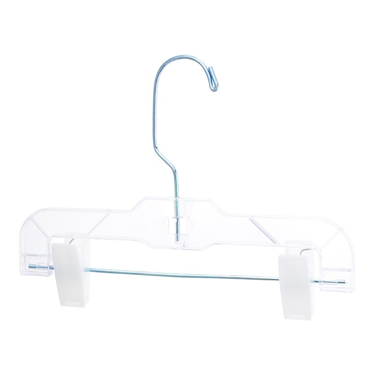 Nahanco Plastic Clothes Hangers, Clear, 100/Pack (610PCLH) image 1