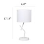 Simple Designs Abstract 17.13" LED Table Lamp, White (LT1172-WHT)~#|#~6EE7B1FD-0249-41CF-94845C3AC83F787D_sc7