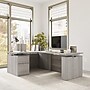 Bush Business Furniture Stratus 60"W Electric L-Shaped Adjustable Standing Desk with File Cabinet, Platinum Gray (SUT015PG)~#|#~6EE7B311-96D9-439A-92713460B85E83F9_sc7
