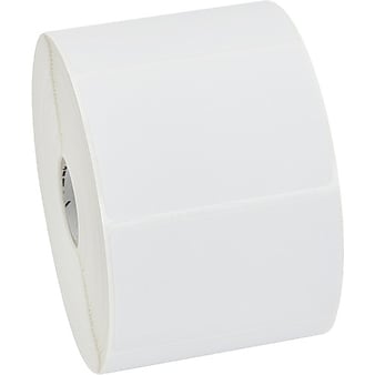 Zebra Technologies Z-Select 4000D Thermal Transfer Labels, 2" x 3", Bright White, 1240/Roll, 6 Rolls/Box (10010044)