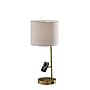 Adesso Wyatt Supercharger Incandescent Desk Lamp, 22"H, Antique Brass/Off-White (2610-21)~#|#~6EED827B-B647-48BD-9F5E37EBFA1BDC03_sc7